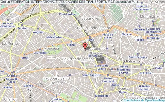plan association Federation Internationale Des Cadres Des Transports Fict Paris