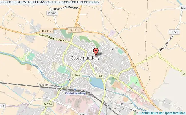 plan association Federation Le Jasmin 11 Castelnaudary