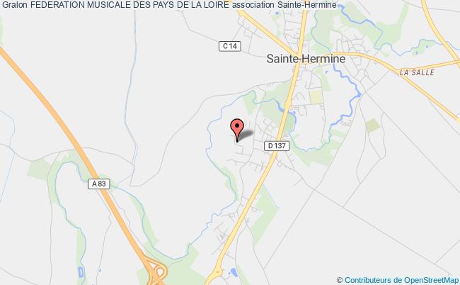 plan association Federation Musicale Des Pays De La Loire Mauges-sur-Loire