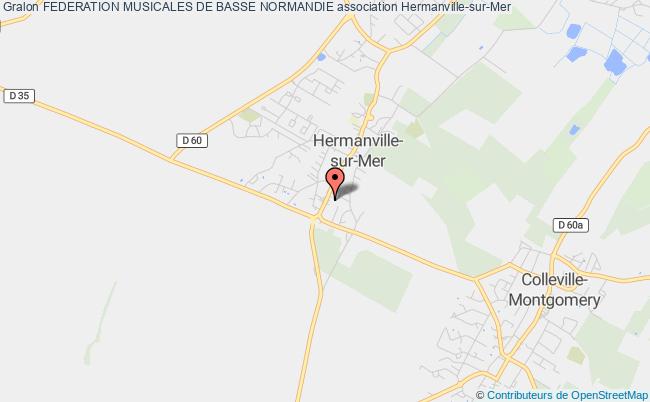 plan association Federation Musicales De Basse Normandie Hermanville-sur-Mer