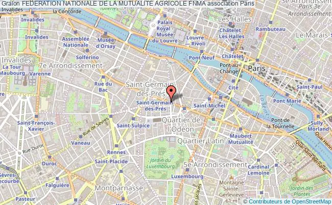 plan association Federation Nationale De La Mutualite Agricole Fnma Paris