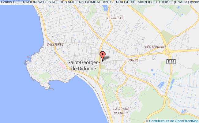 plan association Federation Nationale Des Anciens Combattants En Algerie, Maroc Et Tunisie (fnaca) Saint-Georges-de-Didonne