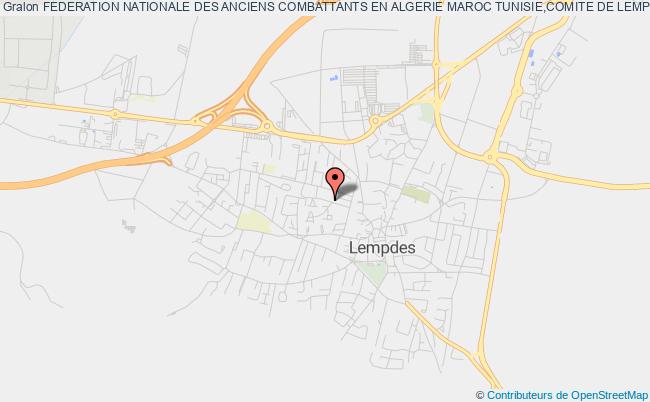 plan association Federation Nationale Des Anciens Combattants En Algerie Maroc Tunisie,comite De Lempdes Lempdes