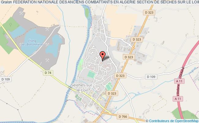 plan association Federation Nationale Des Anciens Combattants En Algerie Section De Seiches Sur Le Loir Seiches-sur-le-Loir