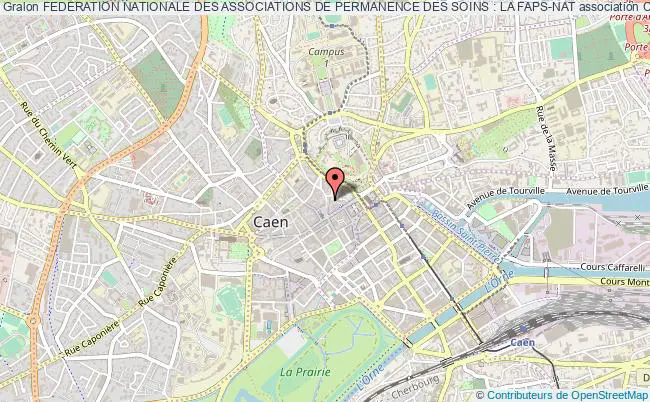 plan association Federation Nationale Des Associations De Permanence Des Soins : La Faps-nat Caen