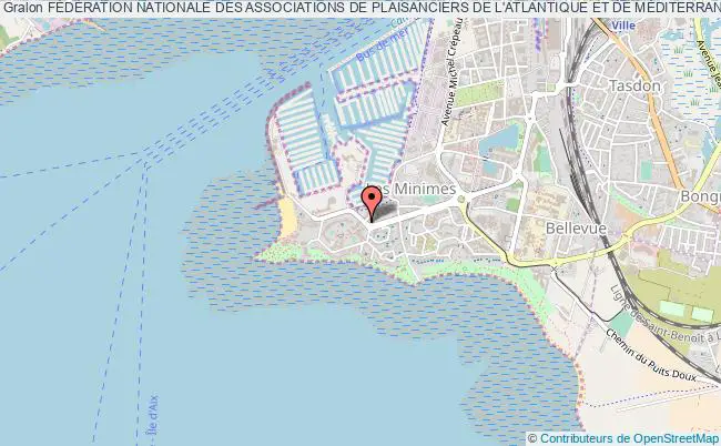 plan association FÉdÉration Nationale Des Associations De Plaisanciers De L'atlantique Et De MÉditerranÉe la    Rochelle
