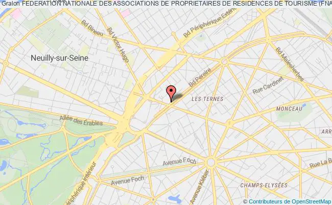 plan association Federation Nationale Des Associations De Proprietaires De Residences De Tourisme (fnaprt) Paris