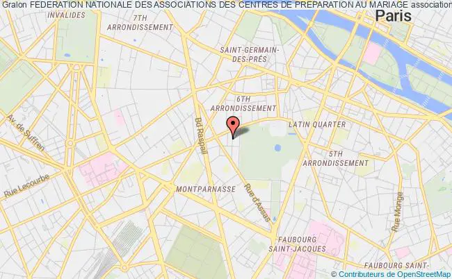 plan association Federation Nationale Des Associations Des Centres De Preparation Au Mariage Paris