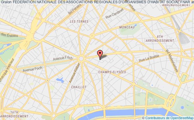 plan association Federation Nationale Des Associations Regionales D'organismes D'habitat Social Fnar Paris