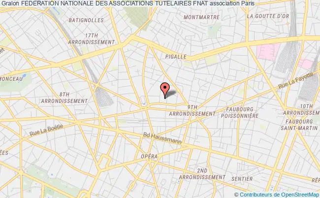 plan association Federation Nationale Des Associations Tutelaires Fnat Paris