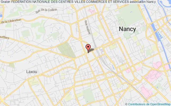 plan association Federation Nationale Des Centres Villes Commerces Et Services Nancy