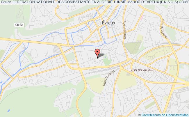 FEDERATION NATIONALE DES COMBATTANTS EN ALGERIE TUNSIE MAROC D'EVREUX (F.N.A.C.A) COMITE D'EVREUX