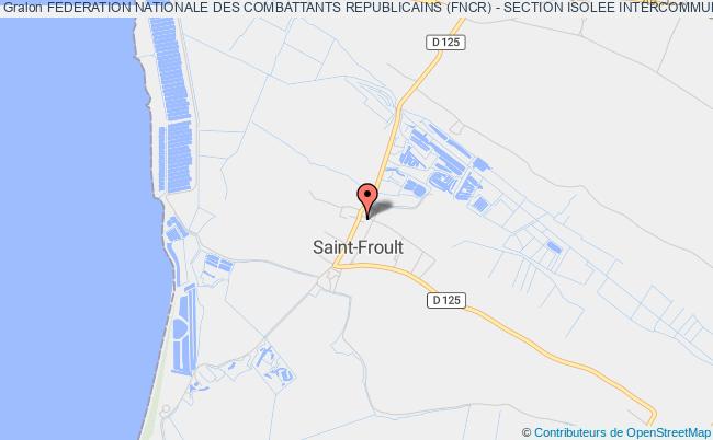 plan association Federation Nationale Des Combattants Republicains (fncr) - Section Isolee Intercommunale De Saint-froult Saint-Froult