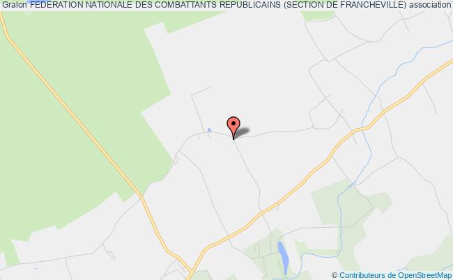 FEDERATION NATIONALE DES COMBATTANTS REPUBLICAINS (SECTION DE FRANCHEVILLE)