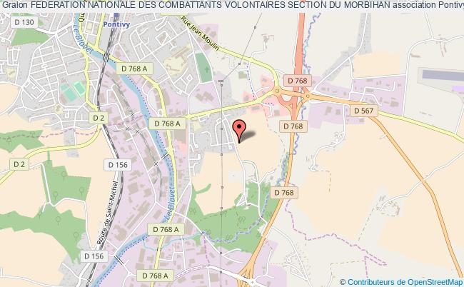 plan association Federation Nationale Des Combattants Volontaires Section Du Morbihan Pontivy