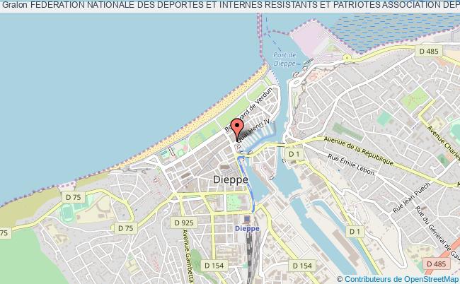 plan association Federation Nationale Des Deportes Et Internes Resistants Et Patriotes Association Departementale De La Seine Maritime Dieppe