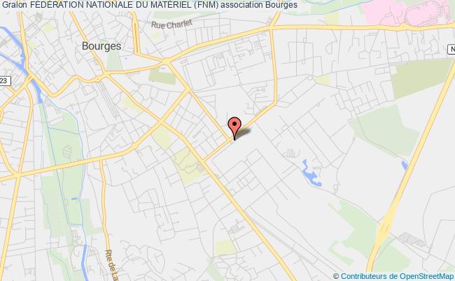 plan association FÉdÉration Nationale Du MatÉriel (fnm) Bourges