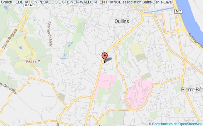 plan association Federation Pedagogie Steiner-waldorf En France Saint-Genis-Laval