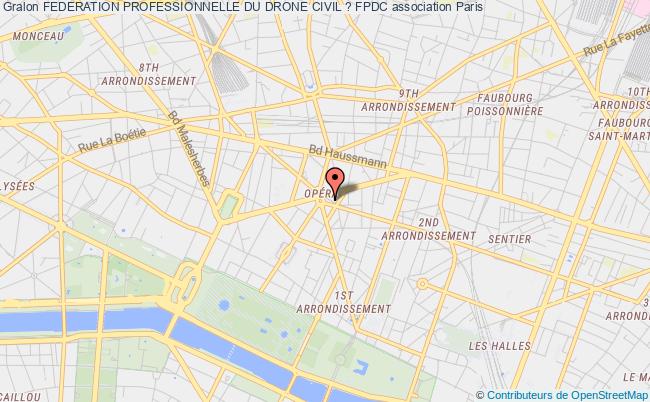plan association Federation Professionnelle Du Drone Civil ? Fpdc Paris 2e