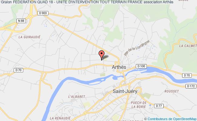 FEDERATION QUAD 18 - UNITE D'INTERVENTION TOUT TERRAIN FRANCE