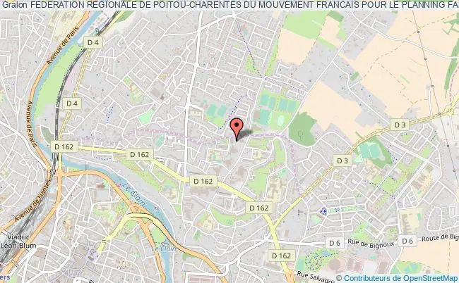 plan association Federation Regionale De Poitou-charentes Du Mouvement Francais Pour Le Planning Familial Poitiers