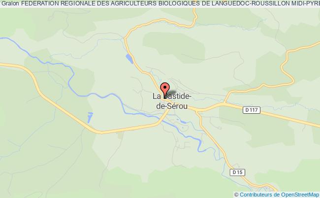 plan association Federation Regionale Des Agriculteurs Biologiques De Languedoc-roussillon Midi-pyrenees (frab Lr Mp) La    Bastide-de-Sérou