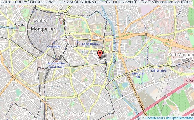 plan association Federation Regionale Des Associations De Prevention Sante F R A P S Montpellier