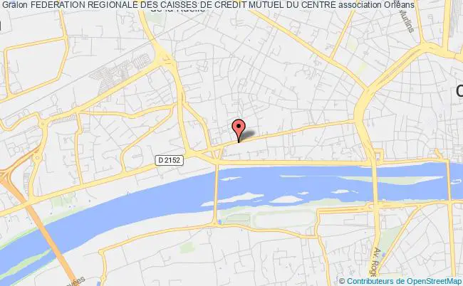 plan association Federation Regionale Des Caisses De Credit Mutuel Du Centre Orléans cedex 09