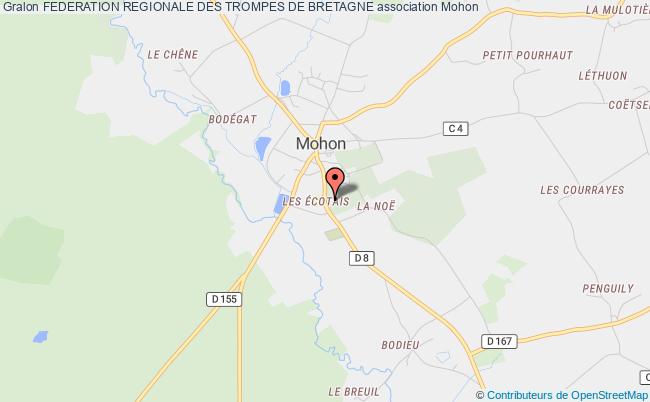 plan association Federation Regionale Des Trompes De Bretagne Mohon
