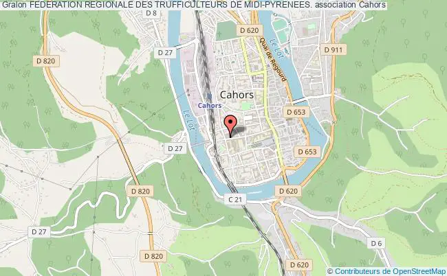plan association Federation Regionale Des Trufficulteurs De Midi-pyrenees. Cahors