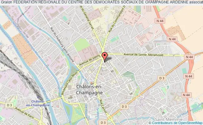 FEDERATION REGIONALE DU CENTRE DES DEMOCRATES SOCIAUX DE CHAMPAGNE ARDENNE