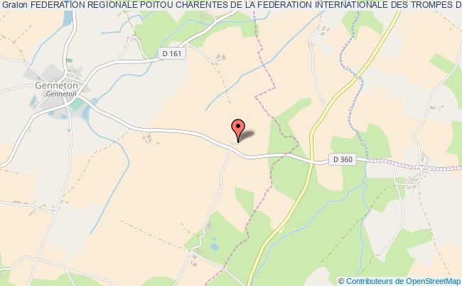 plan association Federation Regionale Poitou Charentes De La Federation Internationale Des Trompes De France Genneton