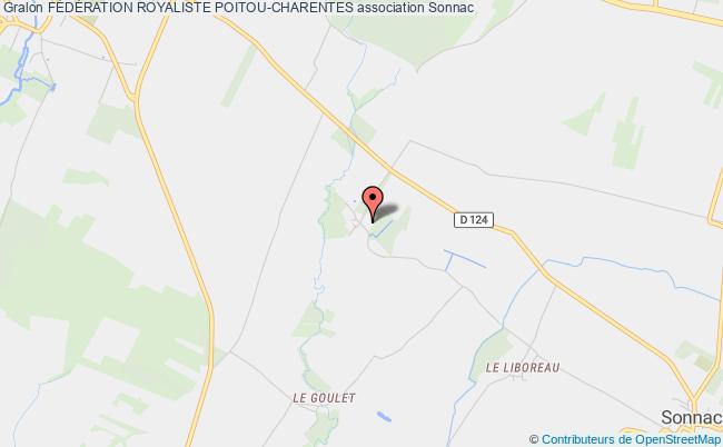 plan association FÉdÉration Royaliste Poitou-charentes Sonnac