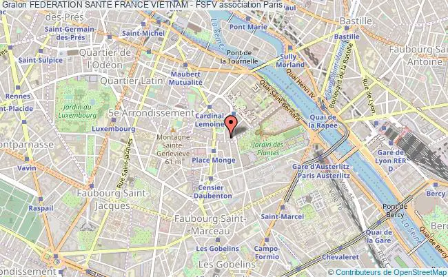 plan association Federation Sante France Vietnam - Fsfv Paris