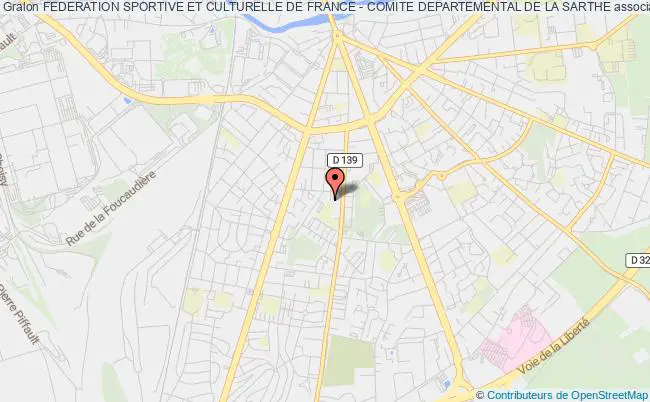 FEDERATION SPORTIVE ET CULTURELLE DE FRANCE - COMITE DEPARTEMENTAL DE LA SARTHE
