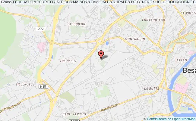 FEDERATION TERRITORIALE DES MAISONS FAMILIALES RURALES DE CENTRE SUD DE BOURGOGNE FRANCHE-COMTE