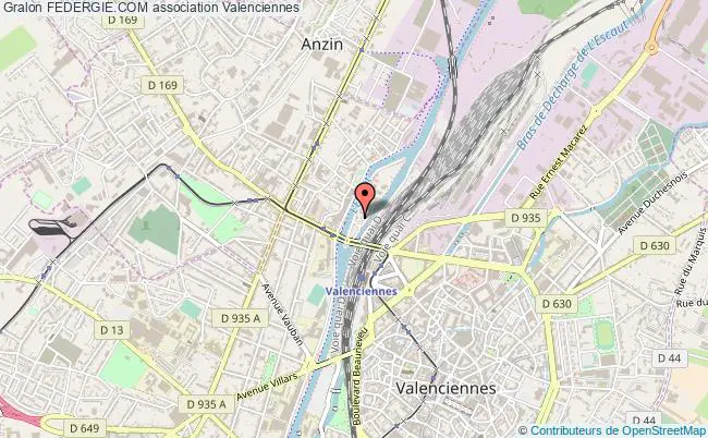 plan association Federgie.com Valenciennes