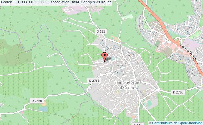 plan association FÉes Clochettes Saint-Georges-d'Orques