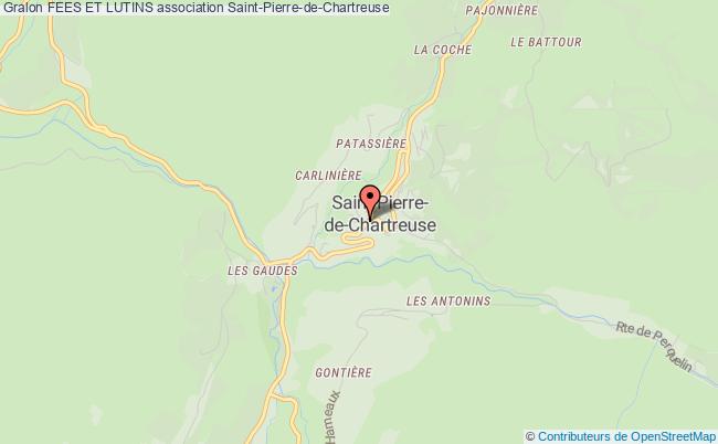 plan association Fees Et Lutins Saint-Pierre-de-Chartreuse