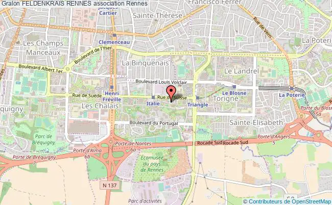 plan association Feldenkrais Rennes Rennes