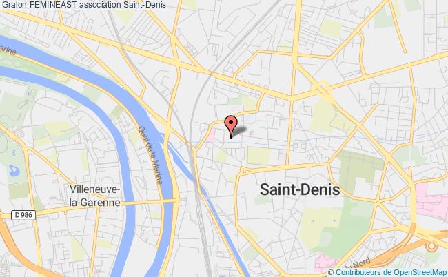 plan association Femineast Saint-Denis