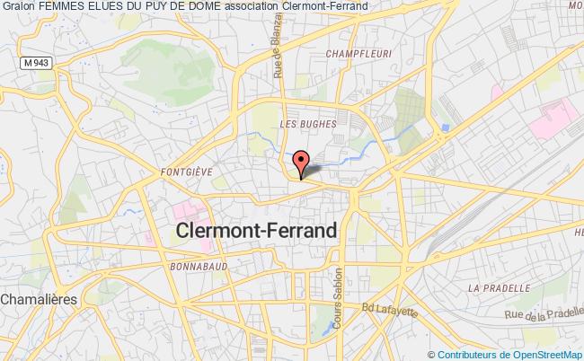 plan association Femmes Elues Du Puy De Dome Clermont-Ferrand