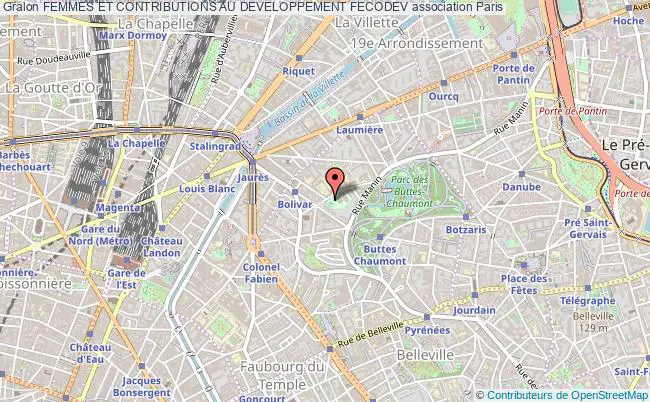 plan association Femmes Et Contributions Au Developpement Fecodev Paris