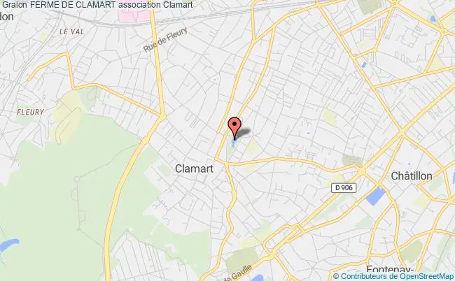 plan association Ferme De Clamart Clamart