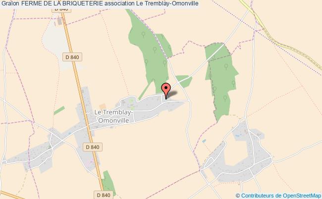 plan association Ferme De La Briqueterie Tremblay-Omonville