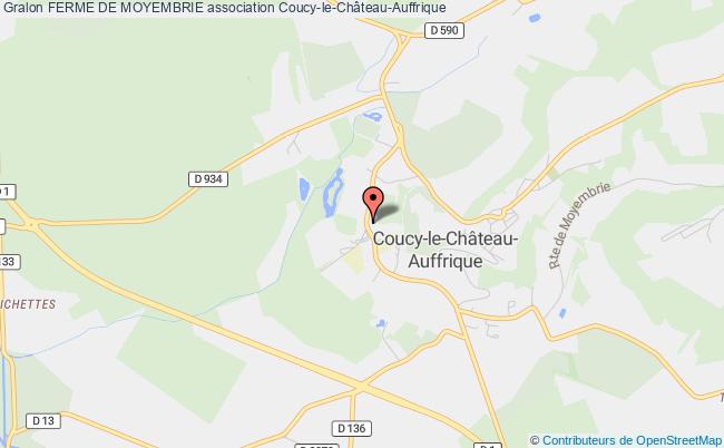 plan association Ferme De Moyembrie Coucy-le-Château-Auffrique
