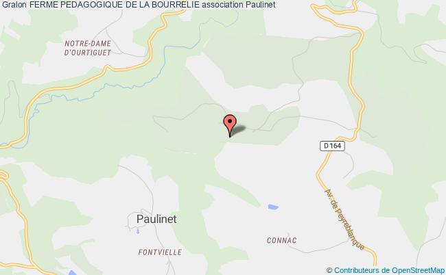 plan association Ferme Pedagogique De La Bourrelie Paulinet