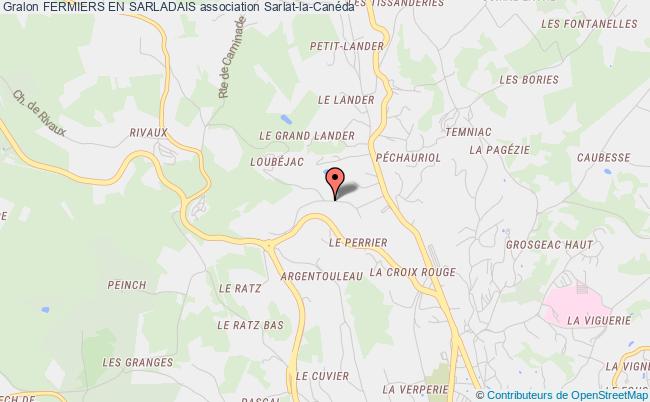 plan association Fermiers En Sarladais Sarlat-la-Canéda
