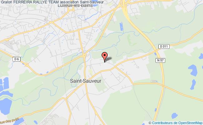plan association Ferreira Rallye Team Saint-Sauveur