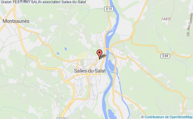 plan association Festi'art'salin Salies-du-Salat